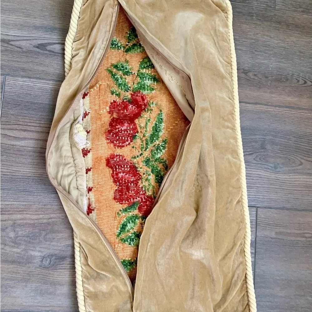 Needlepoint By Hand Pillow Case 12/24”
